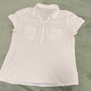 Sonoma White Polo Shirt